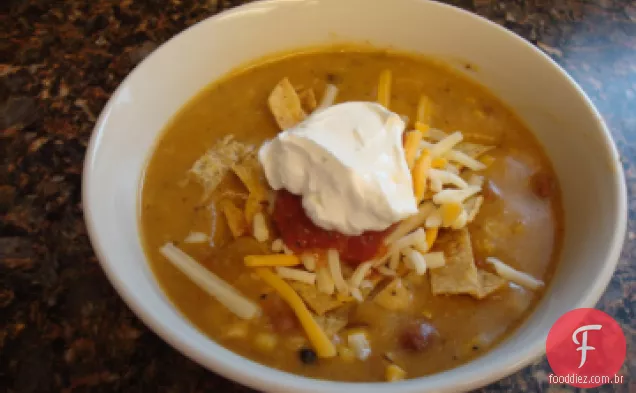 Sopa De Galinha Enchilada