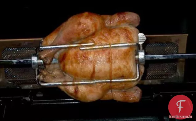 Frango assado ou peru