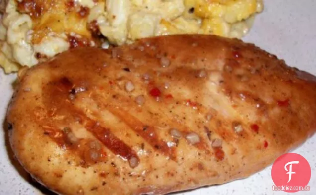 Frango vitrificado para churrasco tão fácil