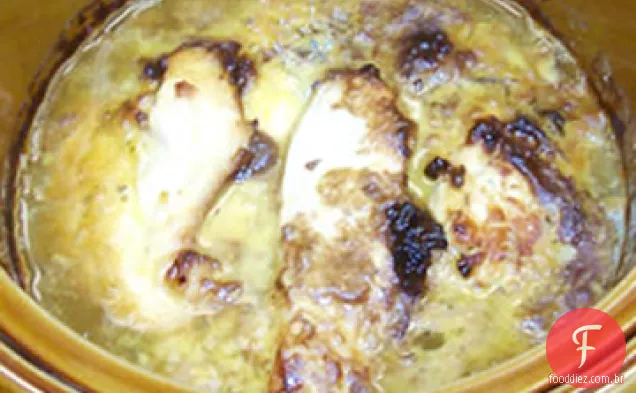 Incrível Fogão Lento Frango Laranja