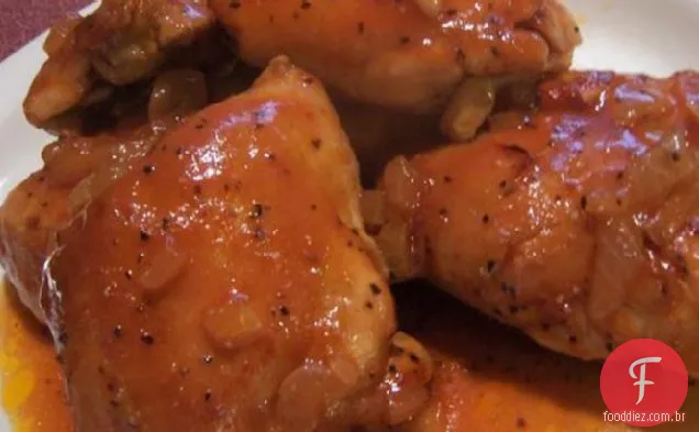 Frango Assado Com Mel Ao Estilo Do Sul