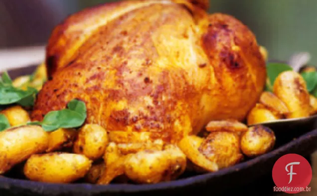 Frango Assado Ao Estilo Tandoori