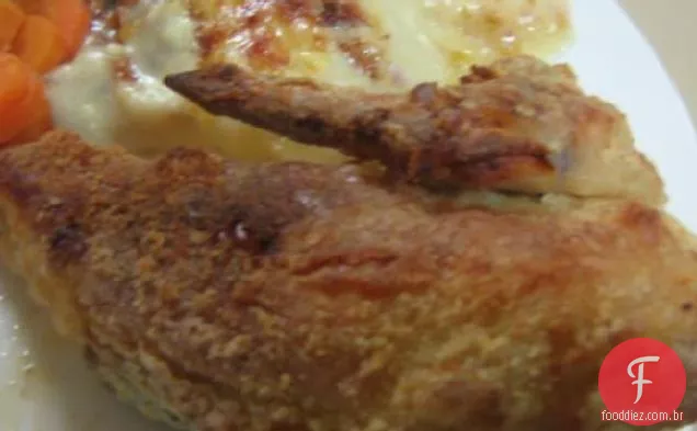 Frango Com Leitelho Frito No Forno