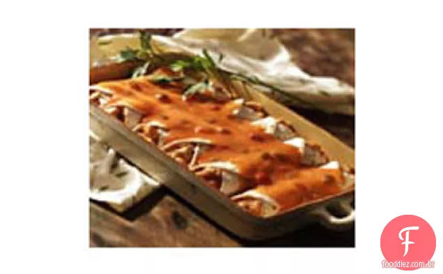 Enchiladas De Frango Rápido