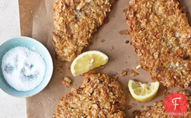 Costeletas De Frango Com Crosta De Matzo