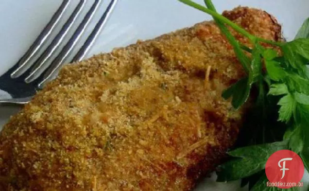 Frango Parmesão Frito No Forno