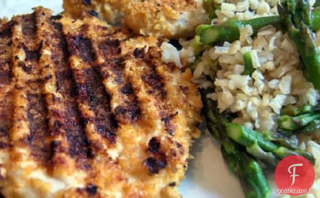 Cornflake Crumb Parmesão Frango