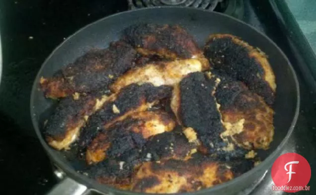 Frango Frito Com Molho De Frango