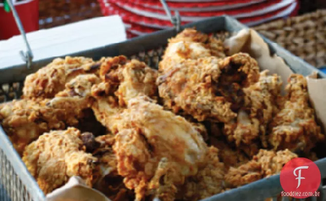 Frango Frito Com Leitelho De Molho Duplo