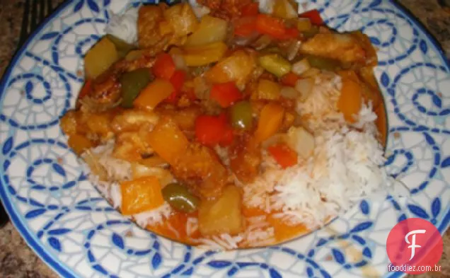 Meu frango agridoce