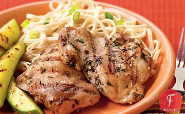 Coxas De Frango Marinadas Com Soja