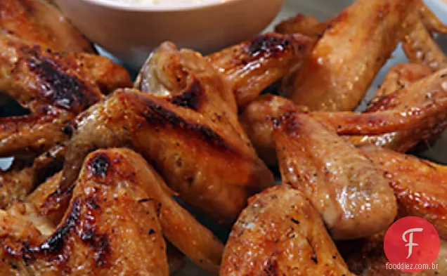 Asas De Frango Açafrão