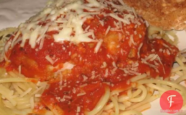 Fácil Frango Parmesão