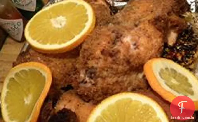 Frango Com Revestimento De Laranja