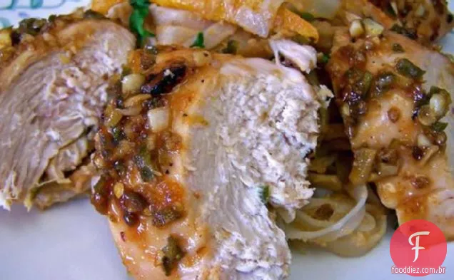 Frango Com Coentro Limão