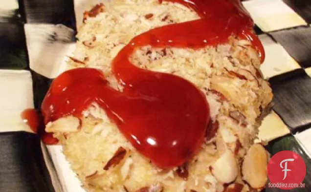 Frango Assado Com Amêndoa