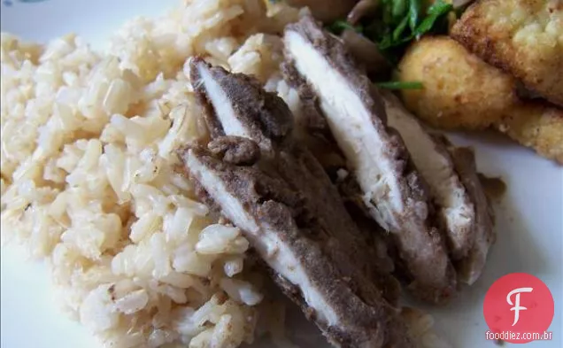Frango com gergelim Gitty