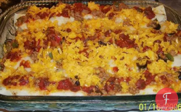Enchiladas De Peru - - - Uma Versão Um Pouco Mais Leve
