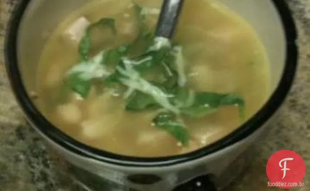 Sopa de feijão de peru e Marinha
