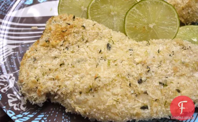 Peixe Com Crosta De Limão De Coco