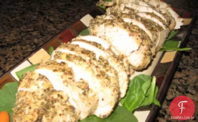 Lombo De Peru Com Crosta De Ervas