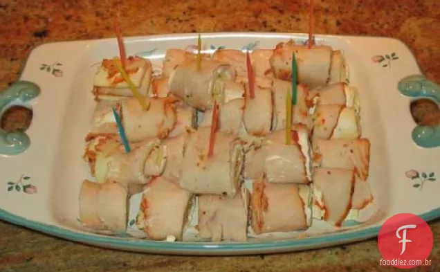 Aperitivos Fáceis De Queijo E Peru
