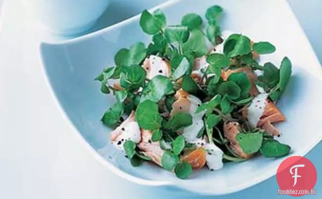 Salmão E Agrião Com Limão Crème Fraîche