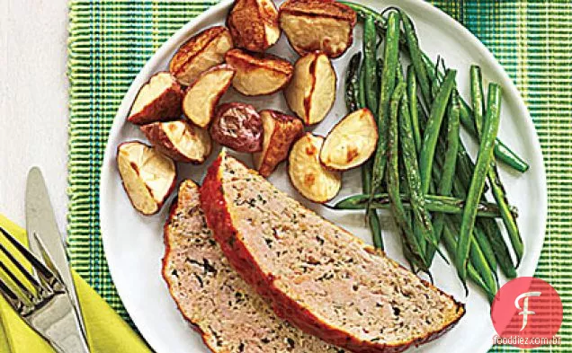 Pão De Carne De Peru De Estilo Italiano
