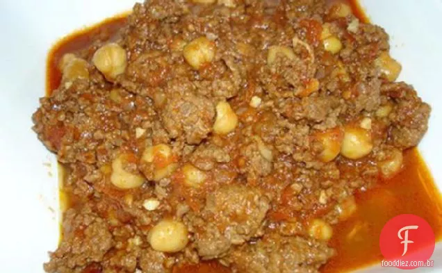 Peru e feijão Chili