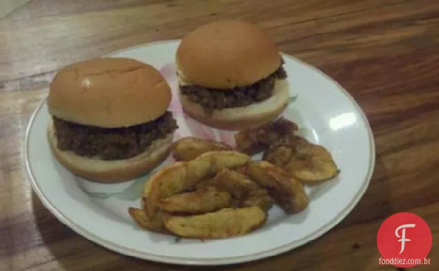 Sanduíches De Hambúrguer Grelhados (Sloppy Joes )