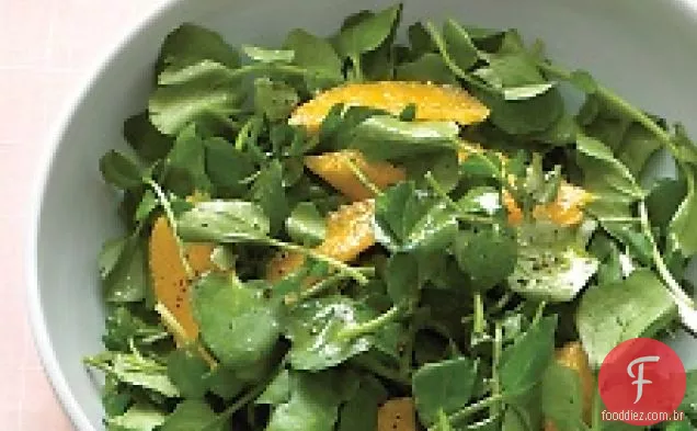 Agrião E Salada De Laranja