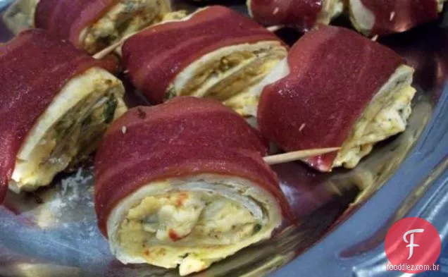 Johnny Jalapeno's Mexican Bacon and Cheese Hors d'oeuvres