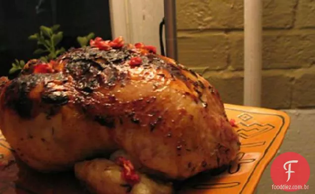 Pomegranate Glazed Cornish Game Hens