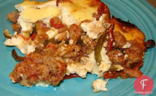 Peru e pimenta Moussaka
