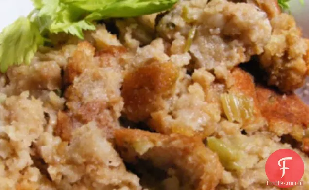 Molho ou recheio de pão de milho da Julie