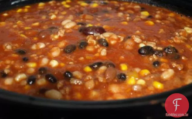Slowcooker Turquia Chili