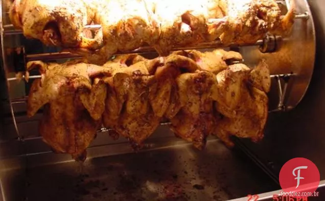 Rotisserie Marinated Cornish Hens