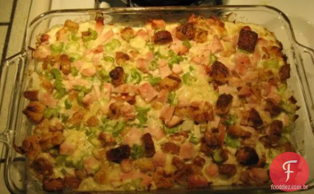 Peito de Peru Crustado com avelãs e limão