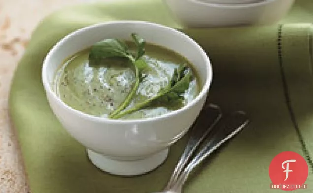 Sopa de Agrião-Couve-flor