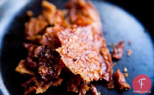 Bacon Crocante Da Pele Do Peru