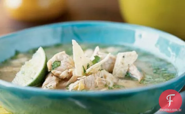 Sopa de peru e milho Chipotle