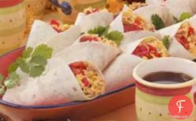 Salsicha Café Da Manhã Wraps