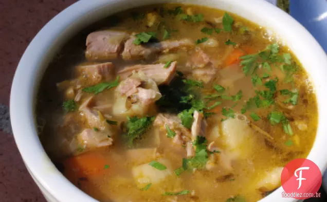 Sopa De Peru De Dieta Fácil
