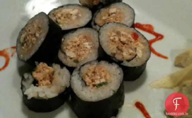 Sushi Com Tofu Picante