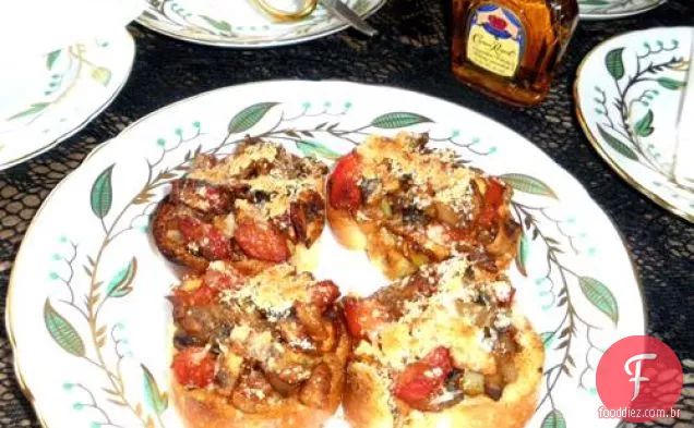 Cogumelo Bruschetta
