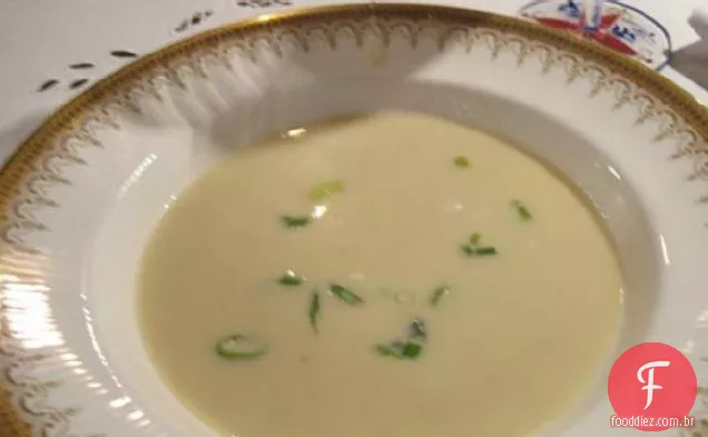 Sopa de cogumelos e Escargot