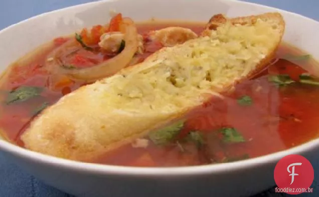 Sopa De Frango Parmigiano
