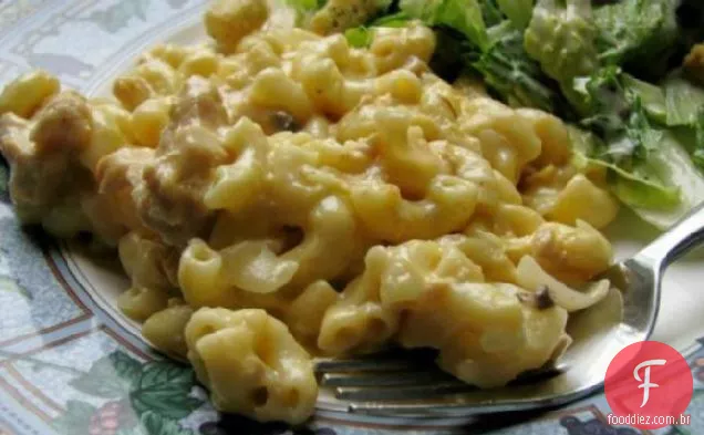 Caçarola De Macarrão De Frango