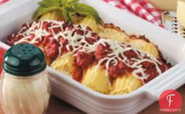 Manicotti para dois