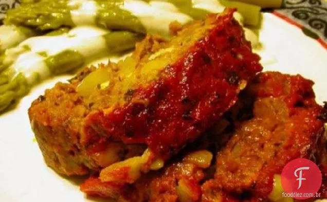 Cheese Stuffed Italian Meatloaf